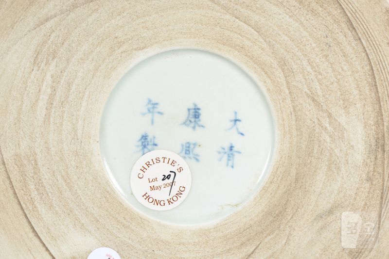 清 郎红釉笔筒 - 图9
